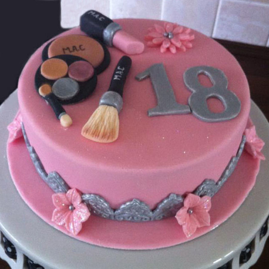 Makeup Birthday Cake
 Makeup Cake CakeCentral