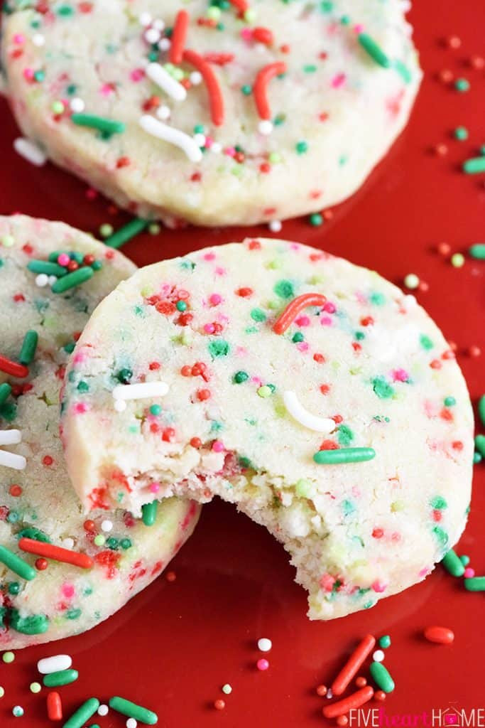 Making Christmas Cookies
 Easy Christmas Shortbread Cookies • FIVEheartHOME