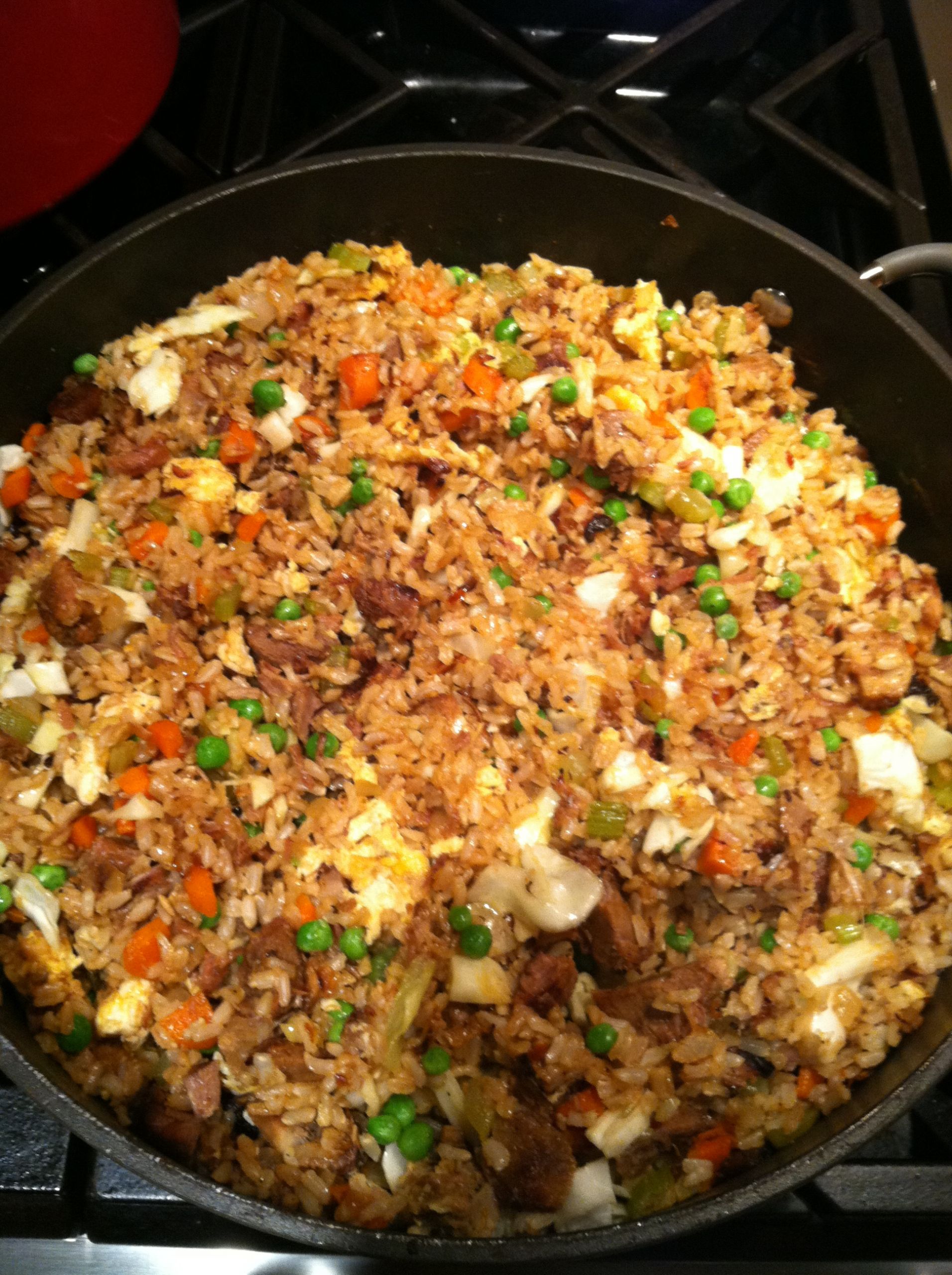 Making Fried Rice
 The Best Fried Rice You’ll ever make