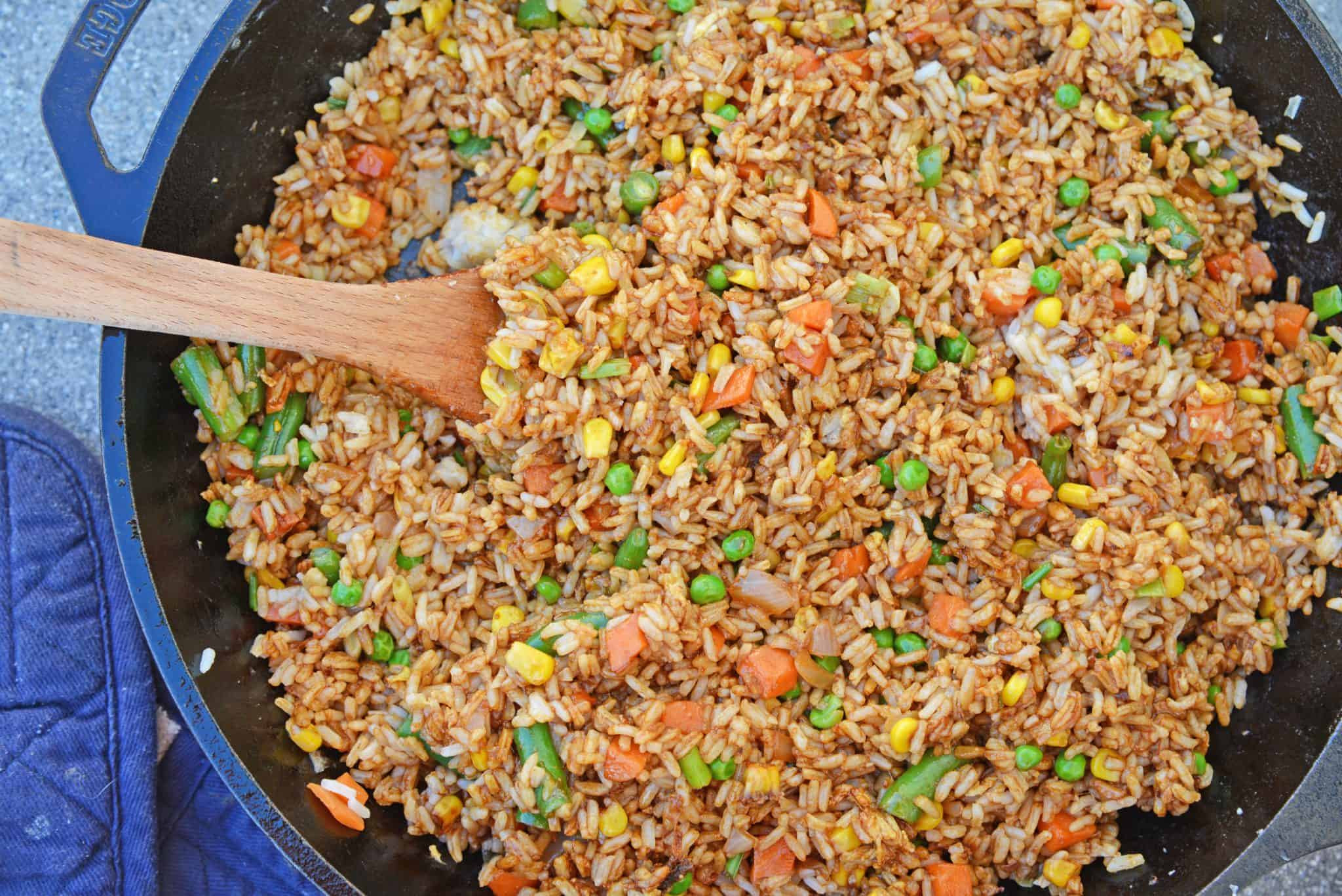 Making Fried Rice
 Easy Fried Rice Video Restaurant Style Fried Rice in