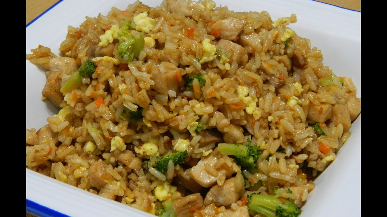 Making Fried Rice
 How to make Home made Chinese Fried Rice