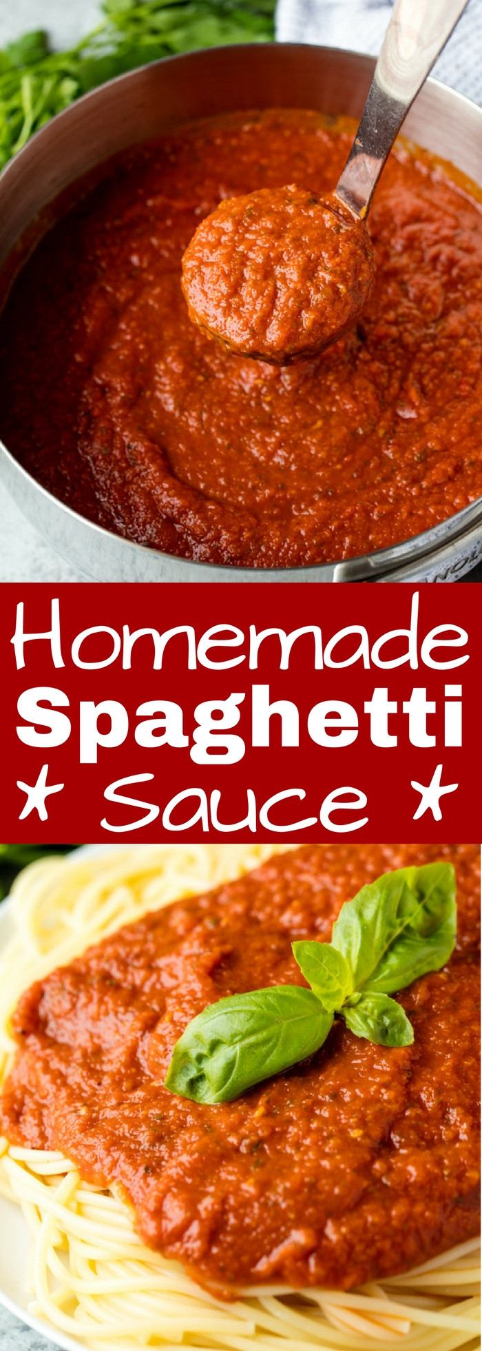 Making Spaghetti Sauce
 Homemade Spaghetti Sauce