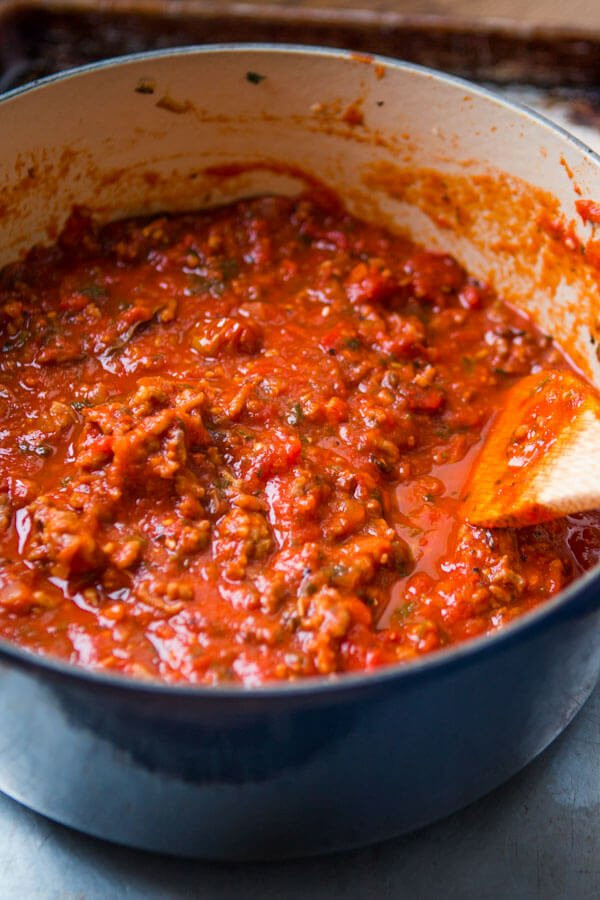 Making Spaghetti Sauce
 The BEST Homemade Spaghetti Sauce Recipe Oh Sweet Basil