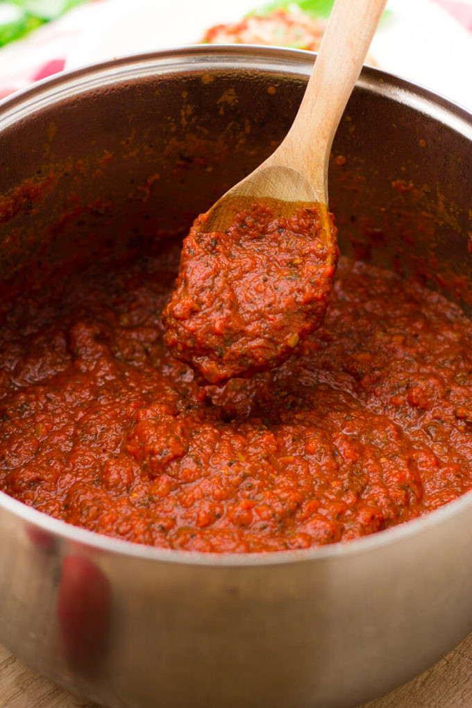Making Spaghetti Sauce
 Homemade Spaghetti Sauce Easy Peasy Meals