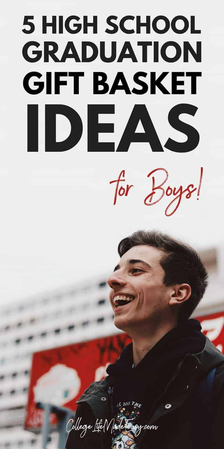 Male Graduation Gift Ideas
 5 DIY Going Away to College Gift Basket Ideas for Boys