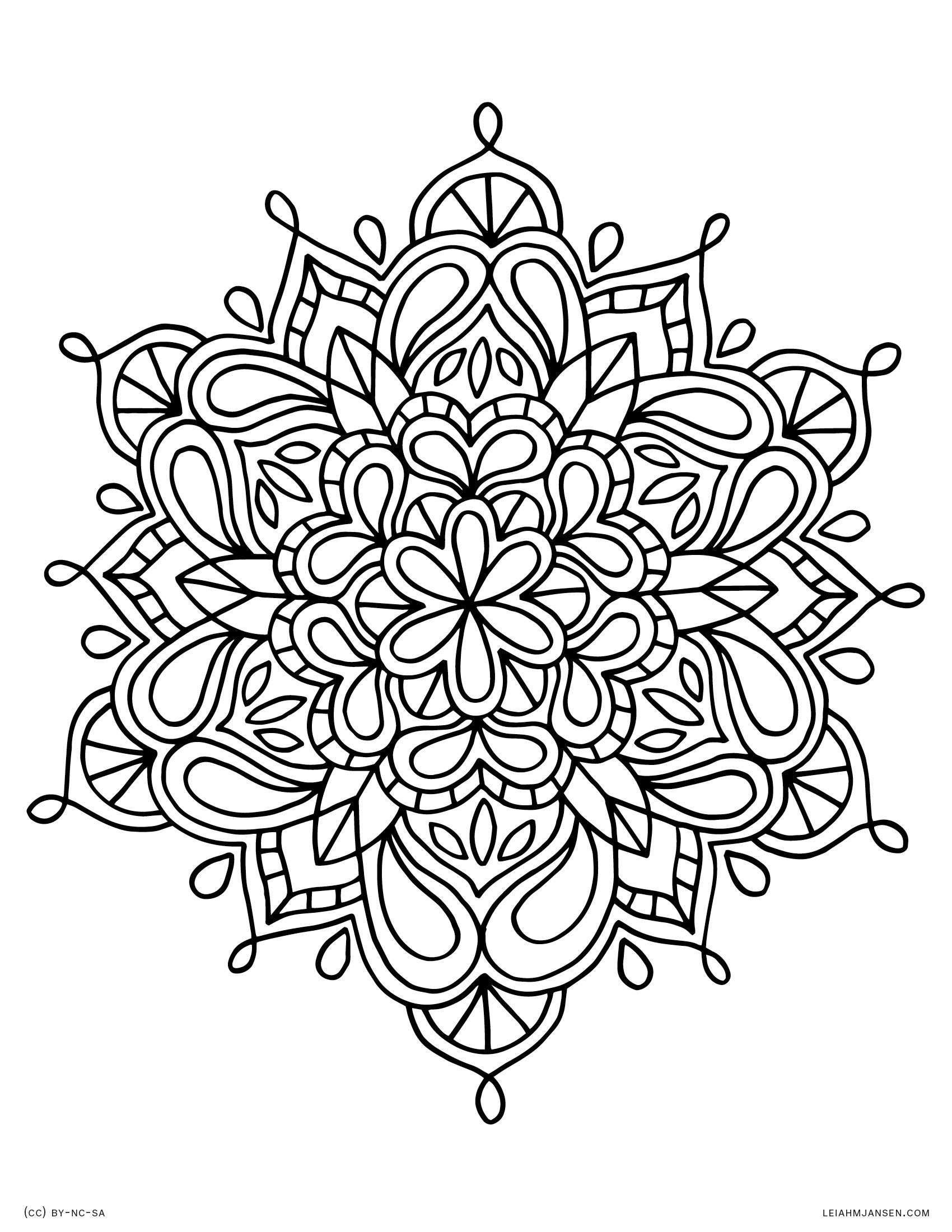 Mandala Coloring Pages Free Printable
 Coloring Pages