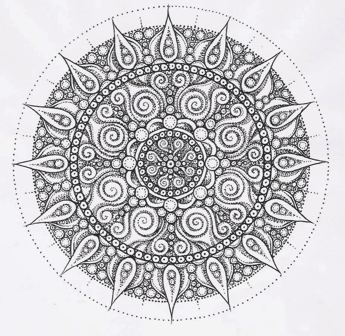 Mandalas Printable Coloring Pages
 Printable coloring pages