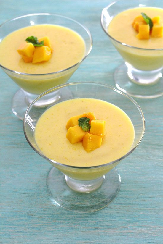 Mango Recipes Indian
 Mango pudding recipe Without gelatin and with agar agar