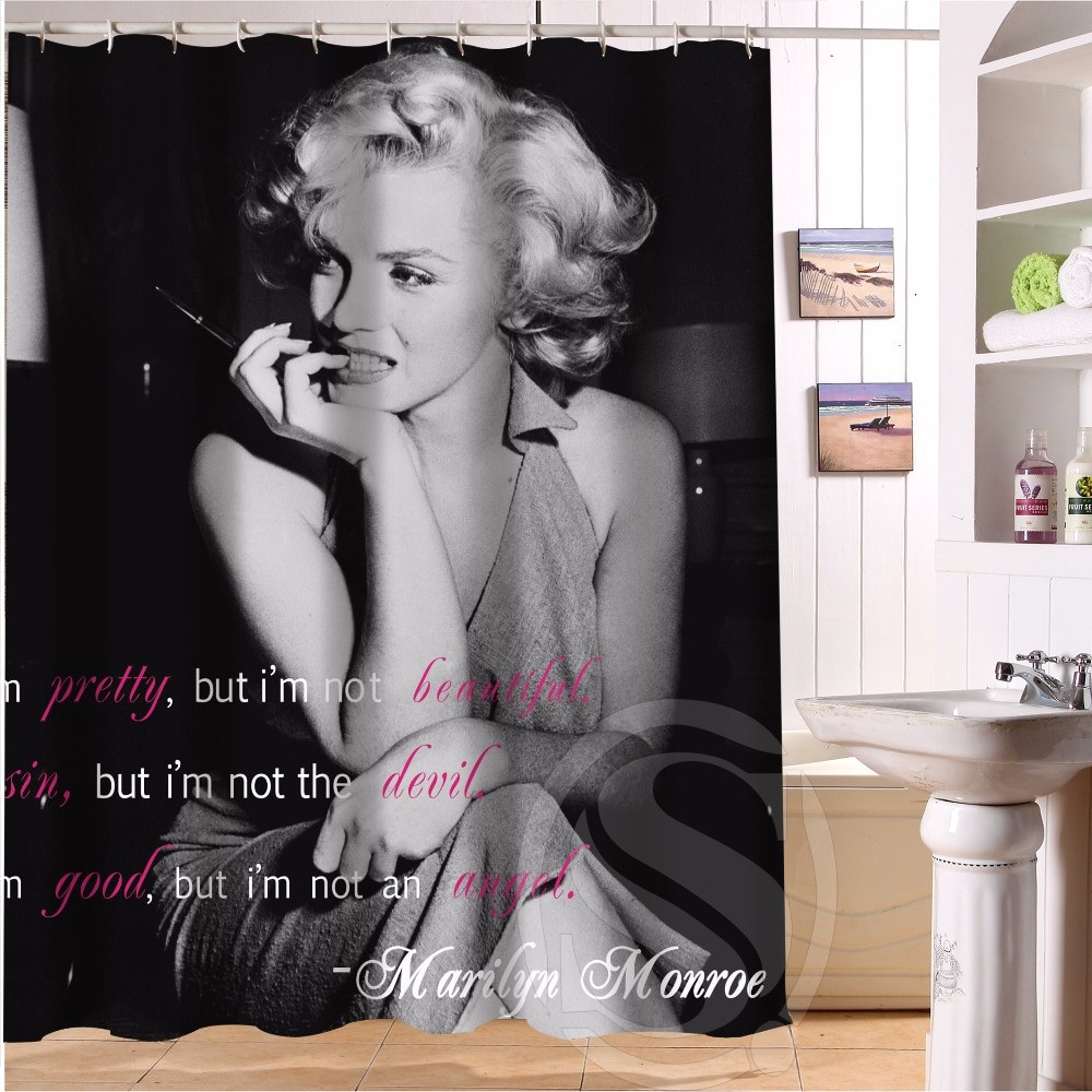 Marilyn Monroe Bathroom Decor
 H P 18 Fashion Design marilyn monroe 11 Custom Shower