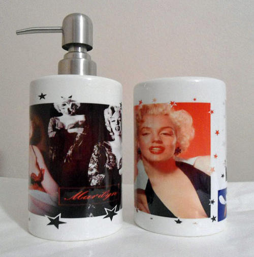 Marilyn Monroe Bathroom Decor
 Bathroom Accessories MARILYN MONROE PRINTED SOAP or