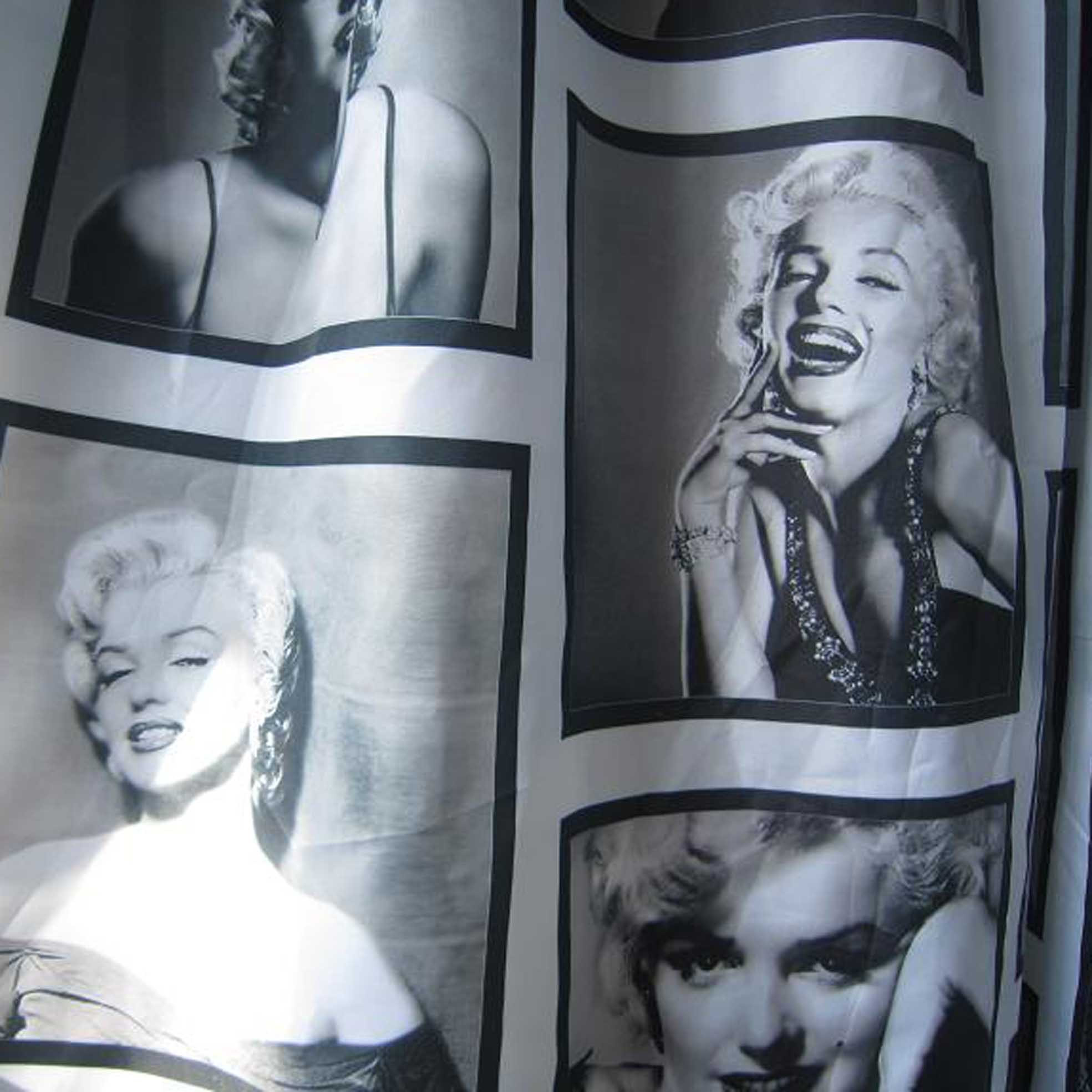 Marilyn Monroe Bathroom Decor
 Marilyn Monroe Waterproof Fabric Shower Curtain