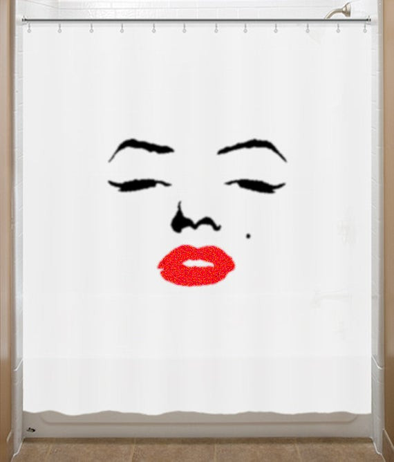 Marilyn Monroe Bathroom Decor
 Marilyn Monroe Shower Curtain marylin bathroom decor bath kids