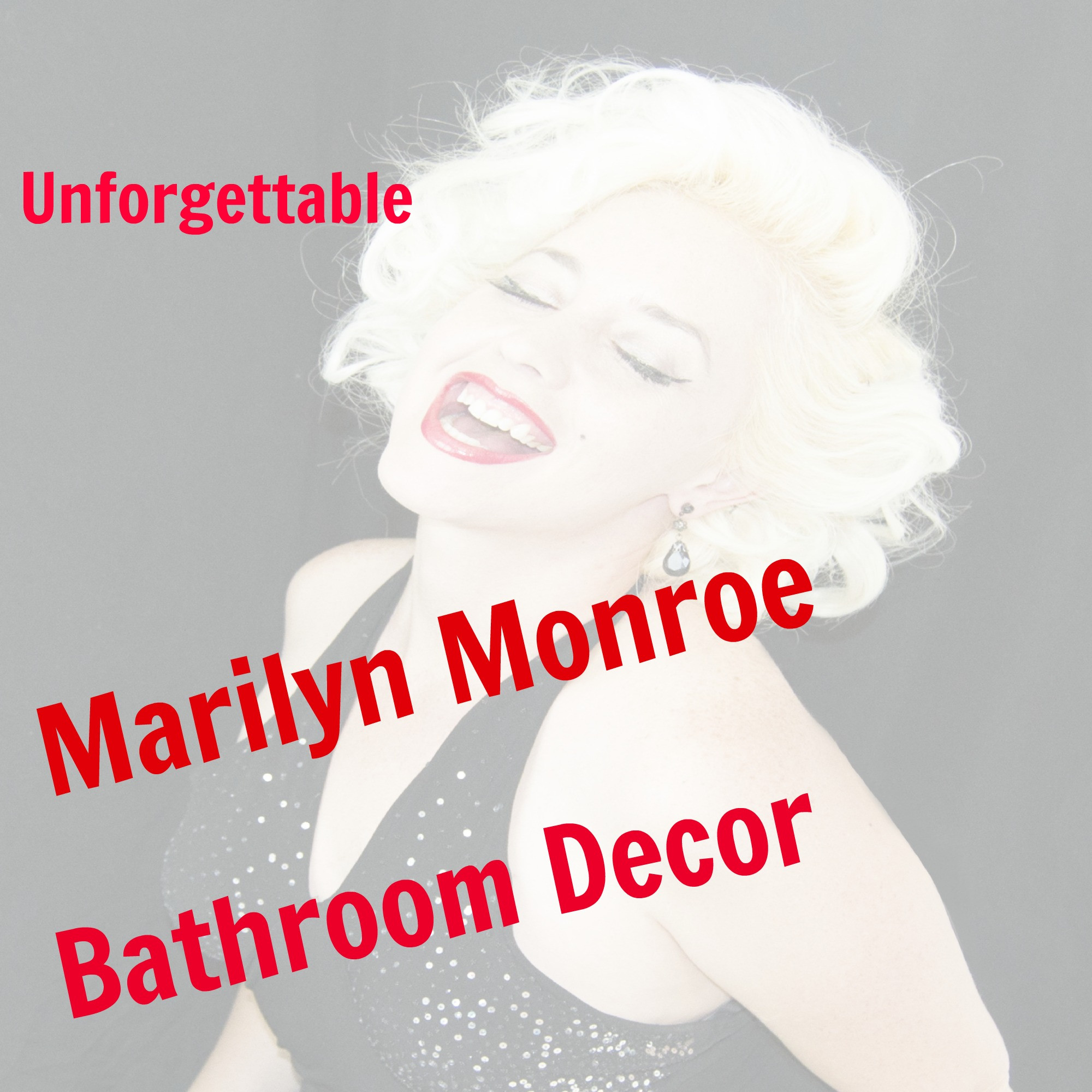 Marilyn Monroe Bathroom Decor
 Marilyn Monroe Bathroom Decor