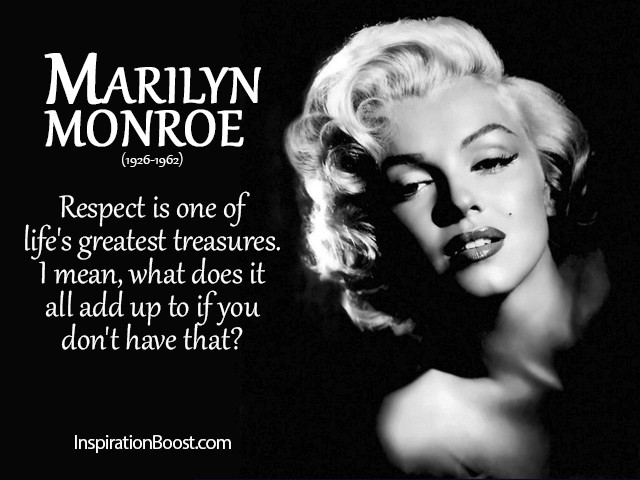Marilyn Monroe Quote About Life
 2013 December