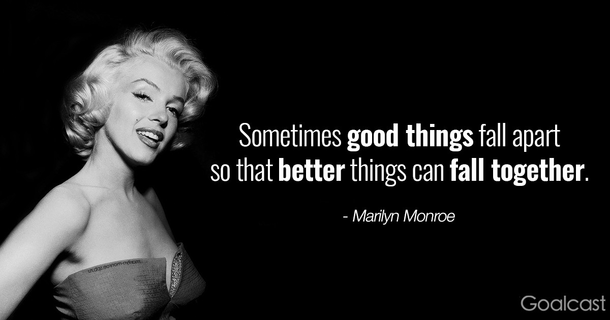 Marilyn Monroe Quote About Life
 World Mental Health Day – French girl In Dublin