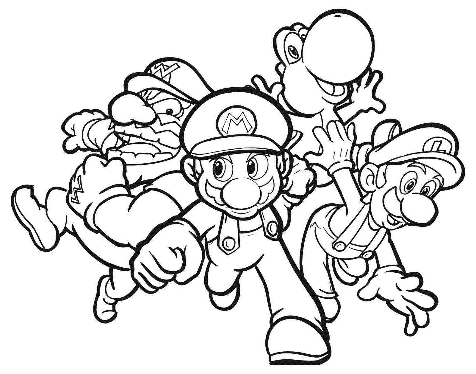 Mario Coloring Pages Printable
 Printable Coloring Pages May 2013
