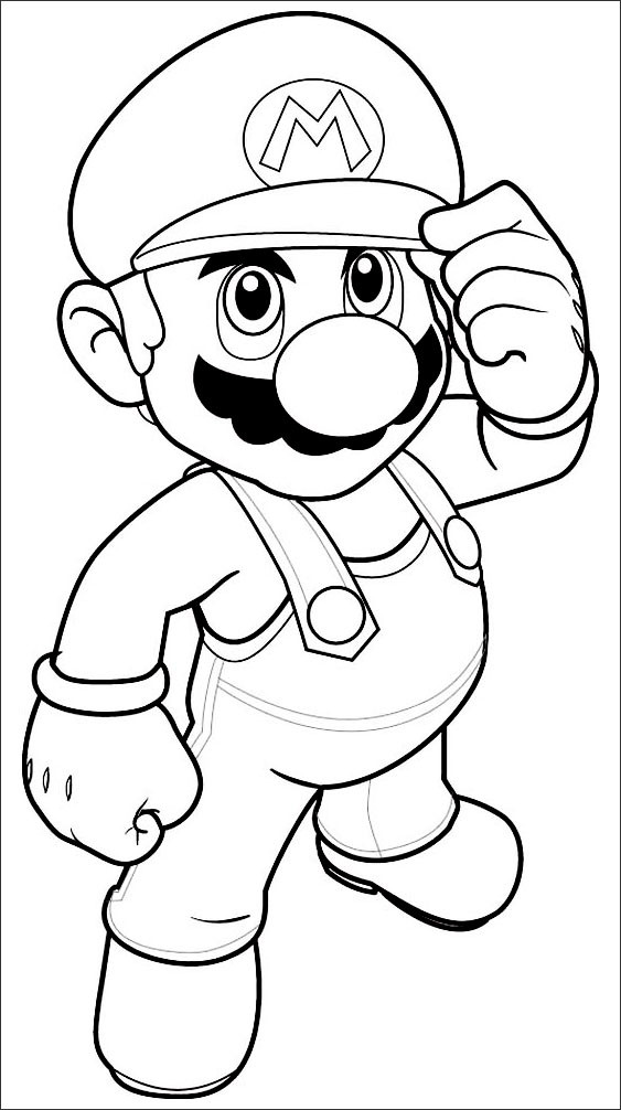 Mario Coloring Pages Printable
 mario coloring pages to print