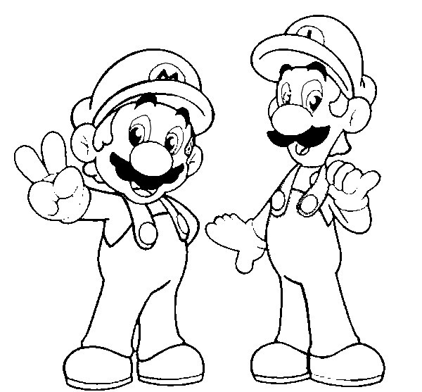 Mario Coloring Pages Printable
 Super Mario Coloring Pages Free Printable Coloring Pages