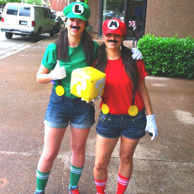 Mario Costume DIY
 Mario & Luigi DIY Costumes Costumes