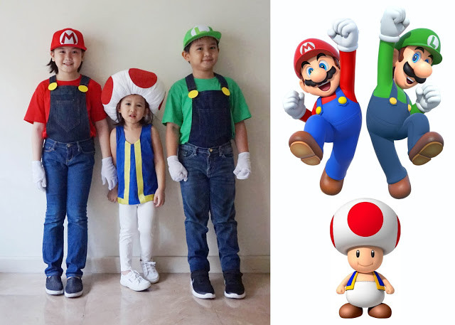Mario Costume DIY
 MrsMommyHolic