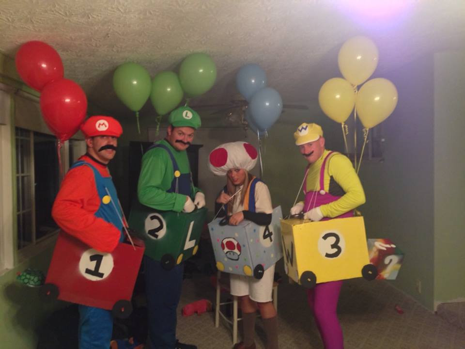 Mario Kart Costumes DIY
 26 DIY Halloween Costumes You Can Create With Cardboard