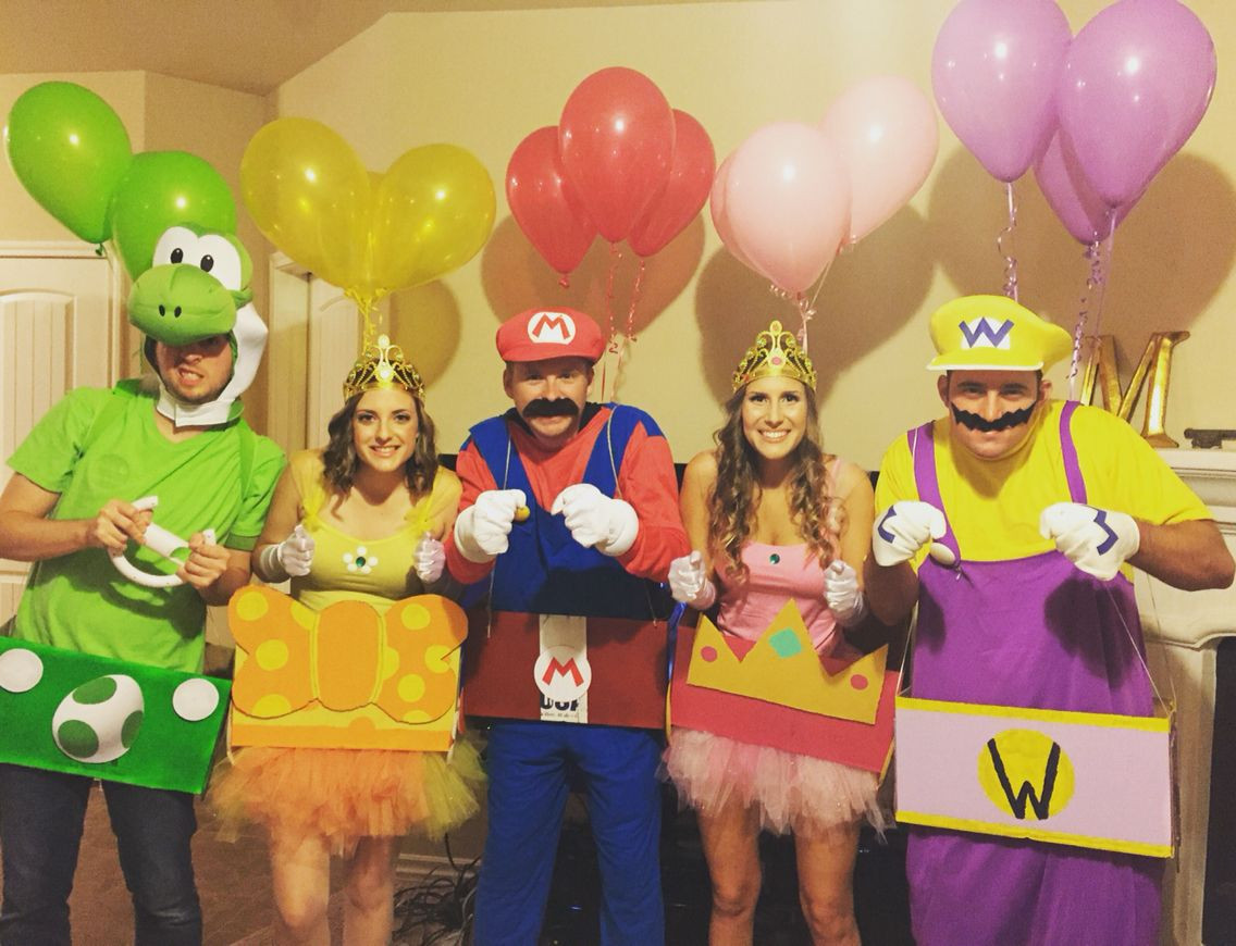 Mario Kart Costumes DIY
 Halloween Costume Mario Kart Group