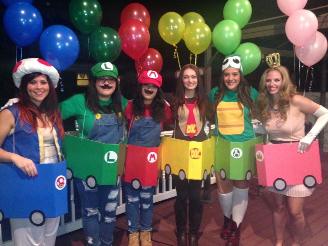 Mario Kart Costumes DIY
 Mario cart halloween costume