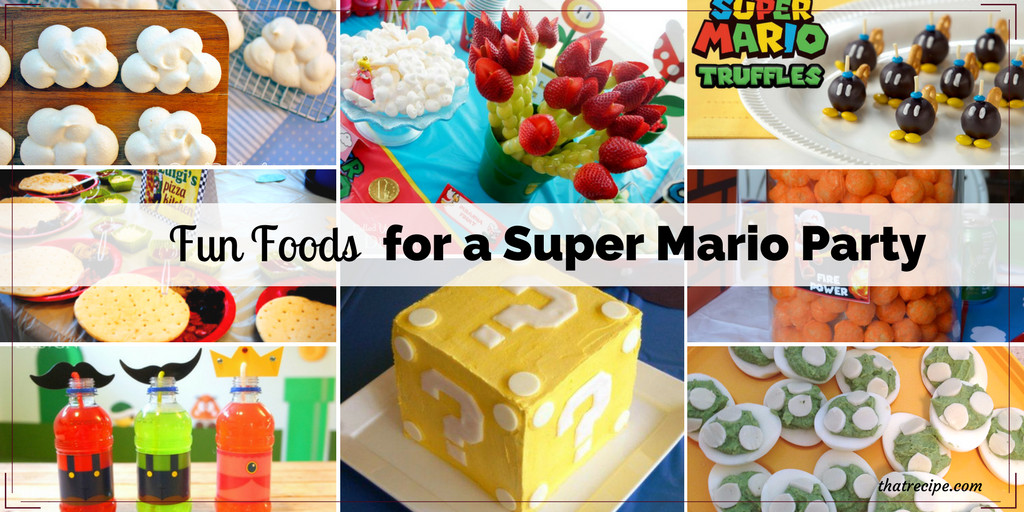 Mario Party Food Ideas
 15 Fun Foods for a Super Mario Party