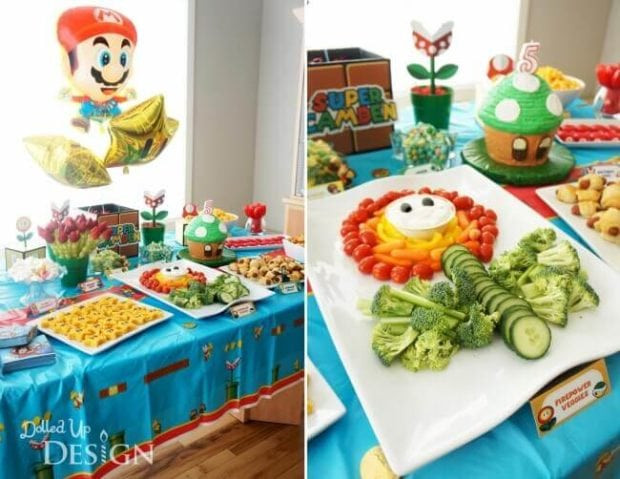 Mario Party Food Ideas
 21 Super Mario Brothers Party Ideas and Supplies