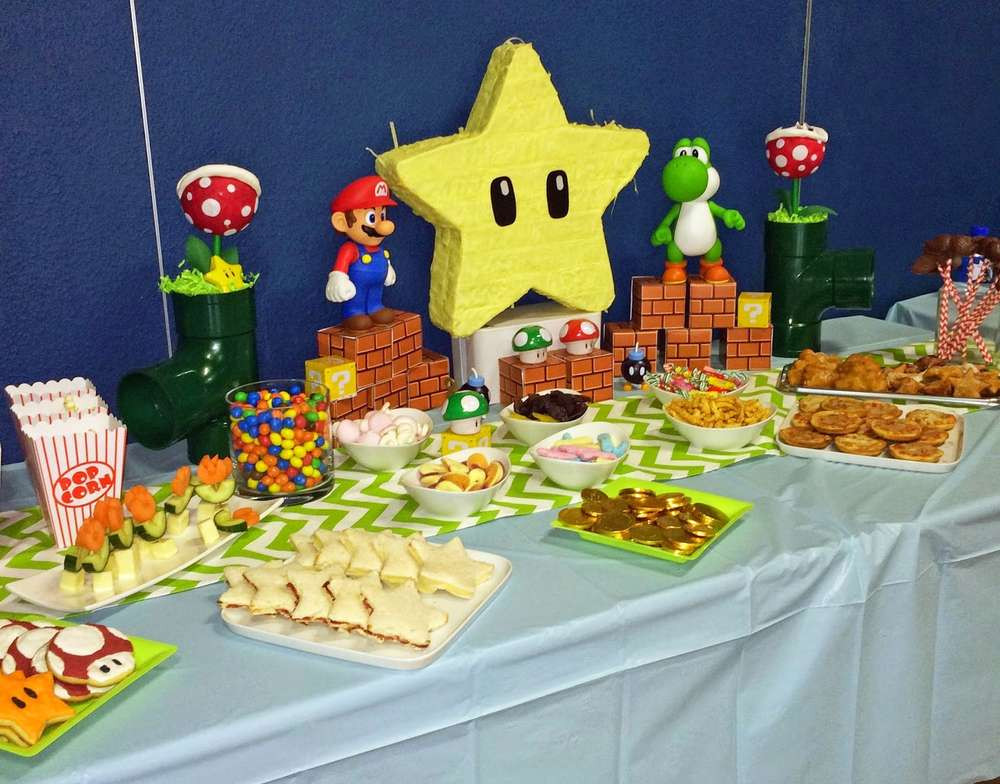 Mario Party Food Ideas
 Super Mario Party Birthday Party Ideas