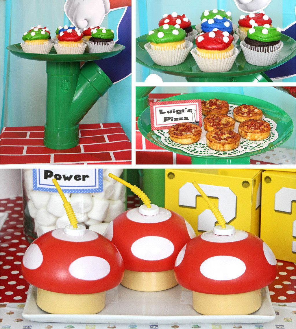 Mario Party Food Ideas
 Super Mario Party Ideas