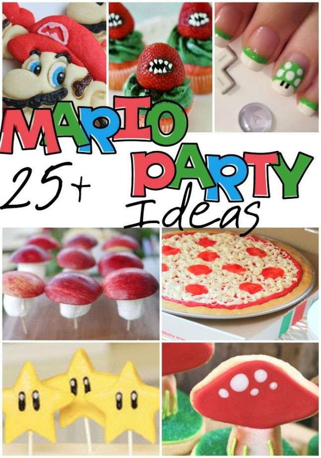 Mario Themed Birthday Party Ideas
 25 Mario Party Ideas