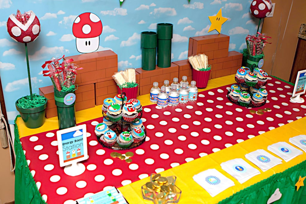 Mario Themed Birthday Party Ideas
 Super Mario Birthday Party