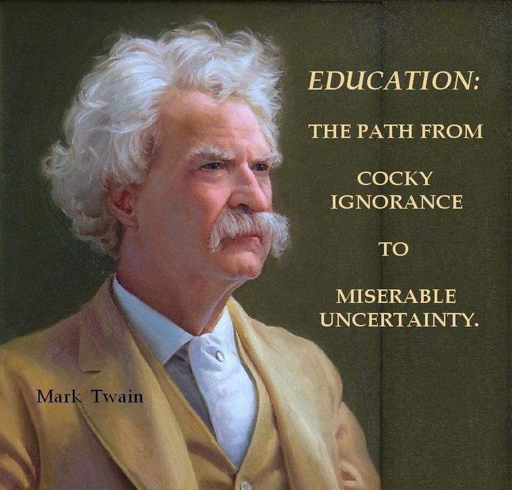 Mark Twain Quotes Education
 Mark Twain on education