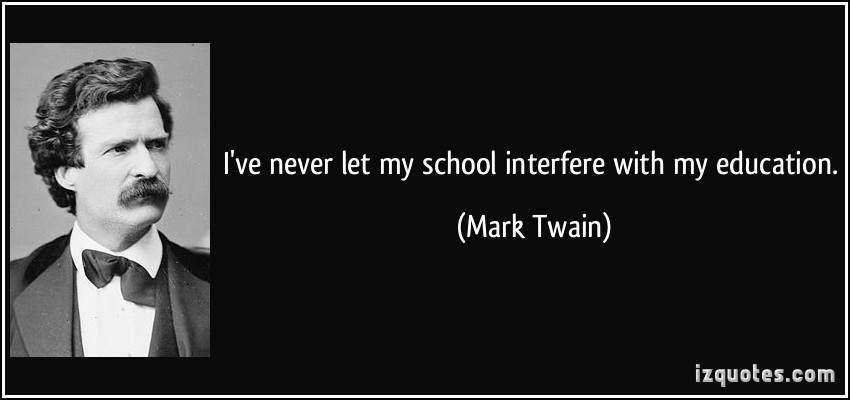 Mark Twain Quotes Education
 quotes