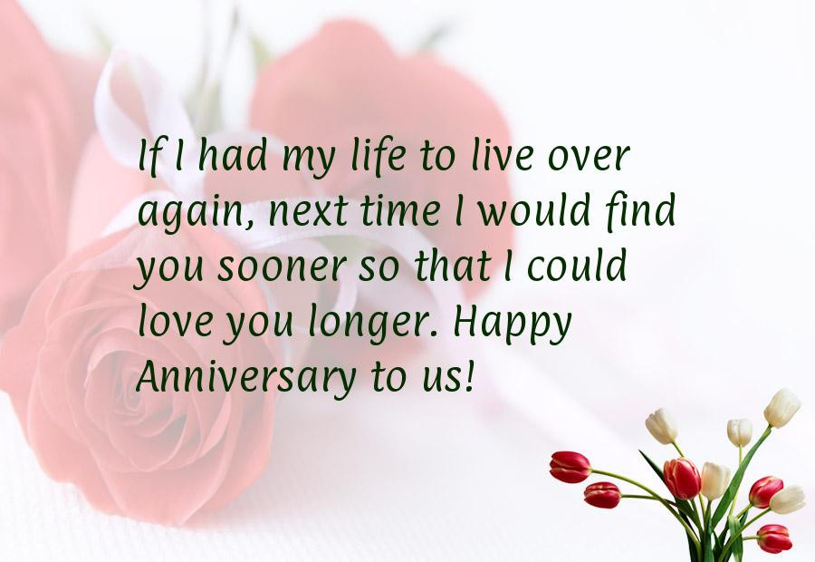 Marriage Anniversary Quotes For Wife
 Wedding Anniversary Quotes for Husband From Wife