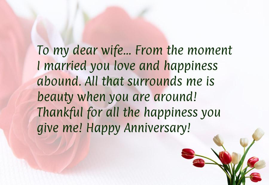 Marriage Anniversary Quotes For Wife
 Marriage Anniversary Quotes for Wife