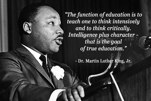 Martin Luther King Jr Quotes On Education
 37 best MLK plus images on Pinterest