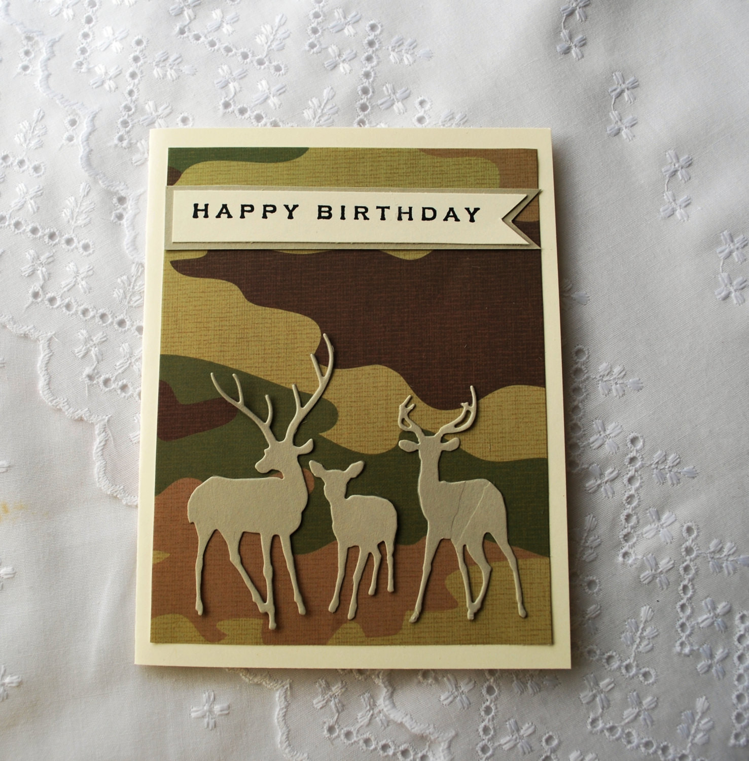 Masculine Birthday Cards
 Handmade Greeting Card Masculine birthday card by