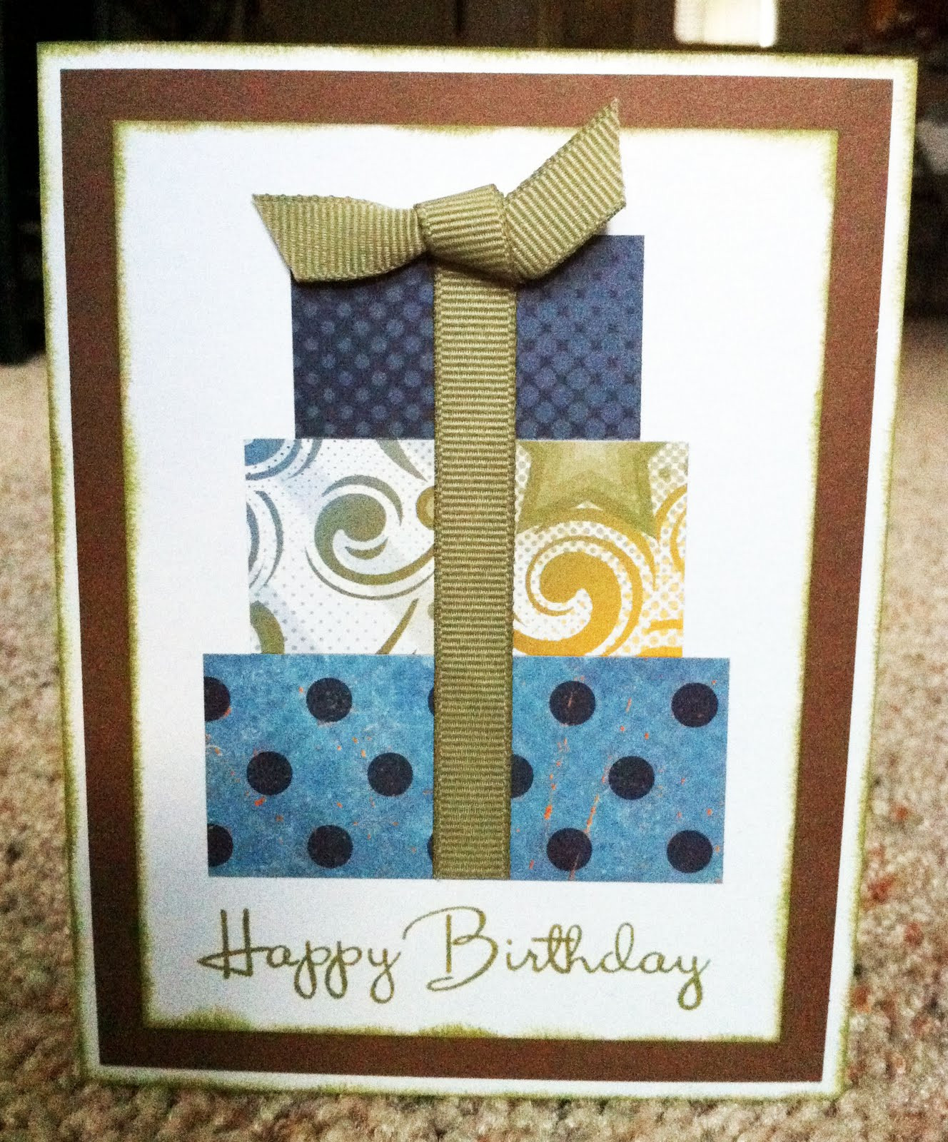 Masculine Birthday Cards
 Cards Manly on Pinterest