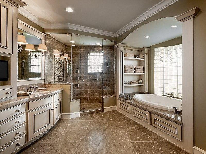 Master Bathroom Pictures
 24 Beautiful Ideas for Master Bathroom Windows Page 2 of 5