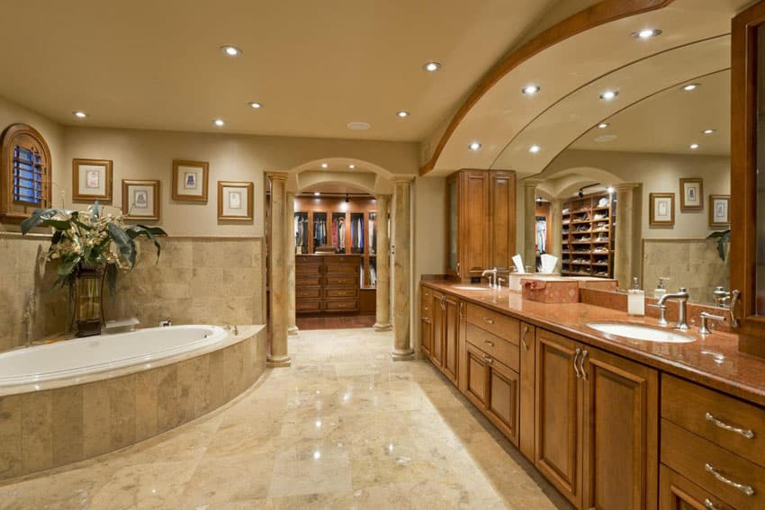 Master Bathroom With Closet
 65 Luxury Bathtubs Beautiful Designing Idea