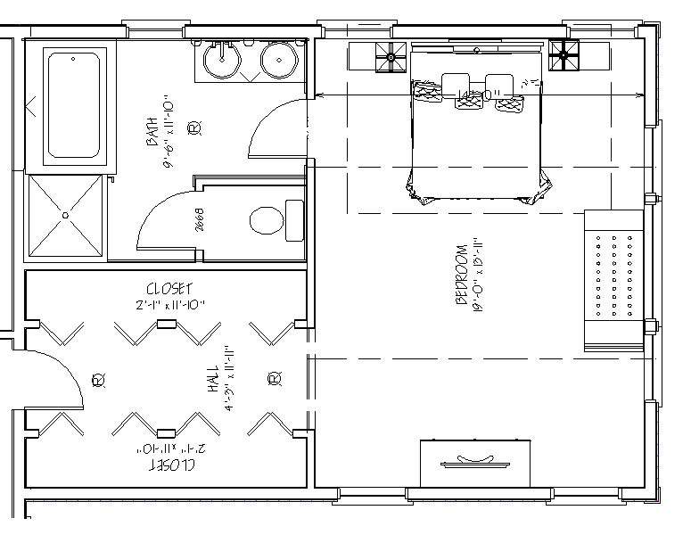 Master Bedroom Suite Floor Plans
 Modern garage plans living quarters Shed build