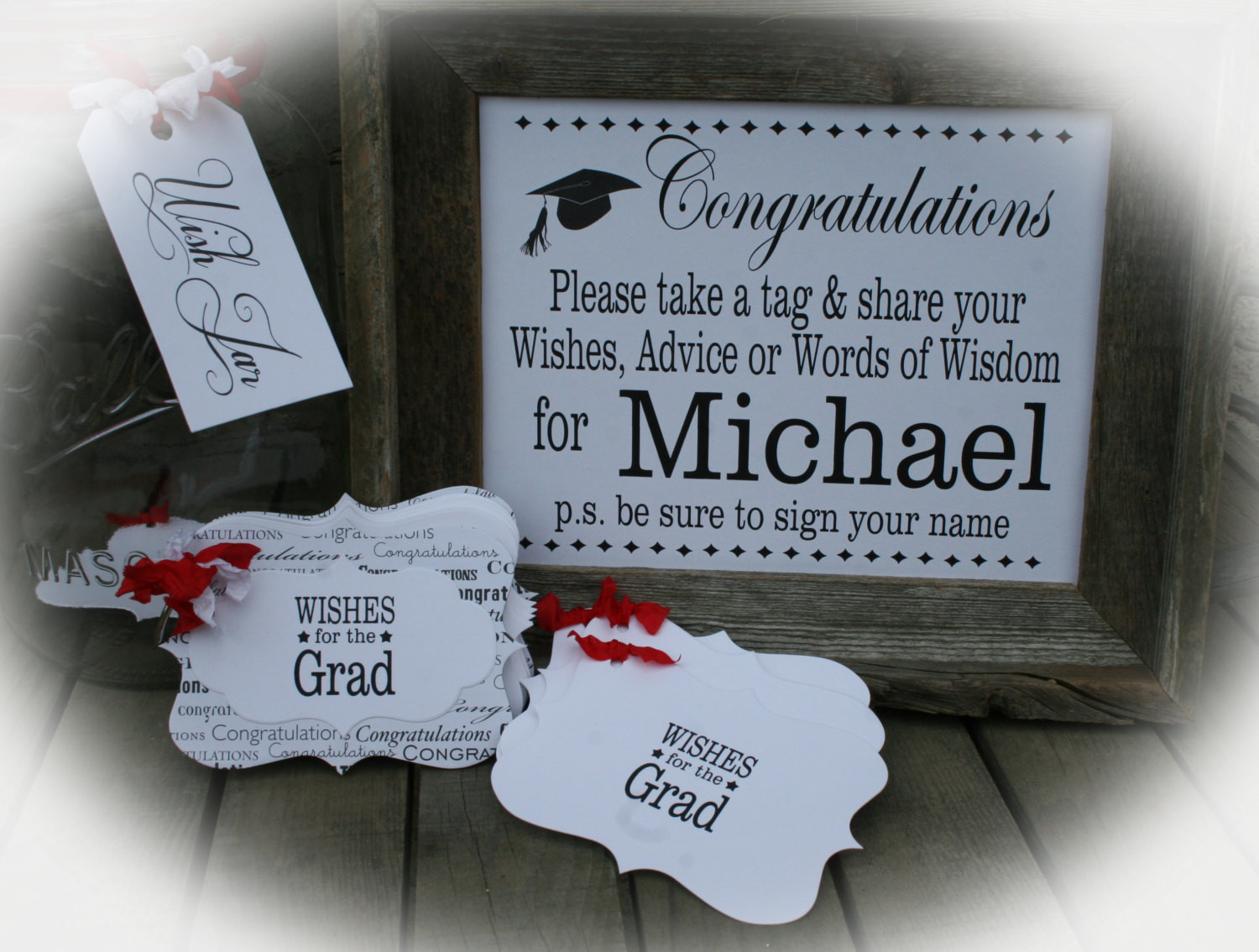 Masters Graduation Party Ideas
 Wishes for the Grad Graduation Party Idea Grad Party Decor
