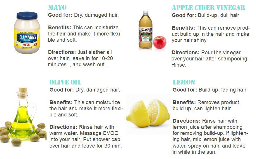 Mayo Hair Mask DIY
 homemade hair treatments minus the mayo use avocado or