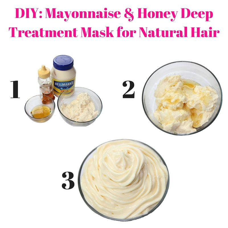 Mayo Hair Mask DIY
 DIY Mayonnaise & Honey Deep Treatment Mask for Natural