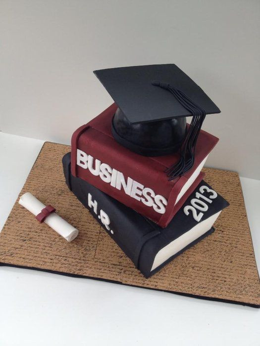 Mba Graduation Party Ideas
 Graduation Cake by BAKED CakesDecor cake