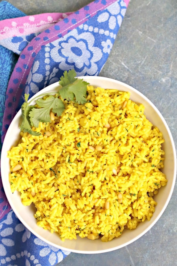 Mediterranean Rice Pilaf
 Mediterranean Yellow Rice Veggies Save The Day