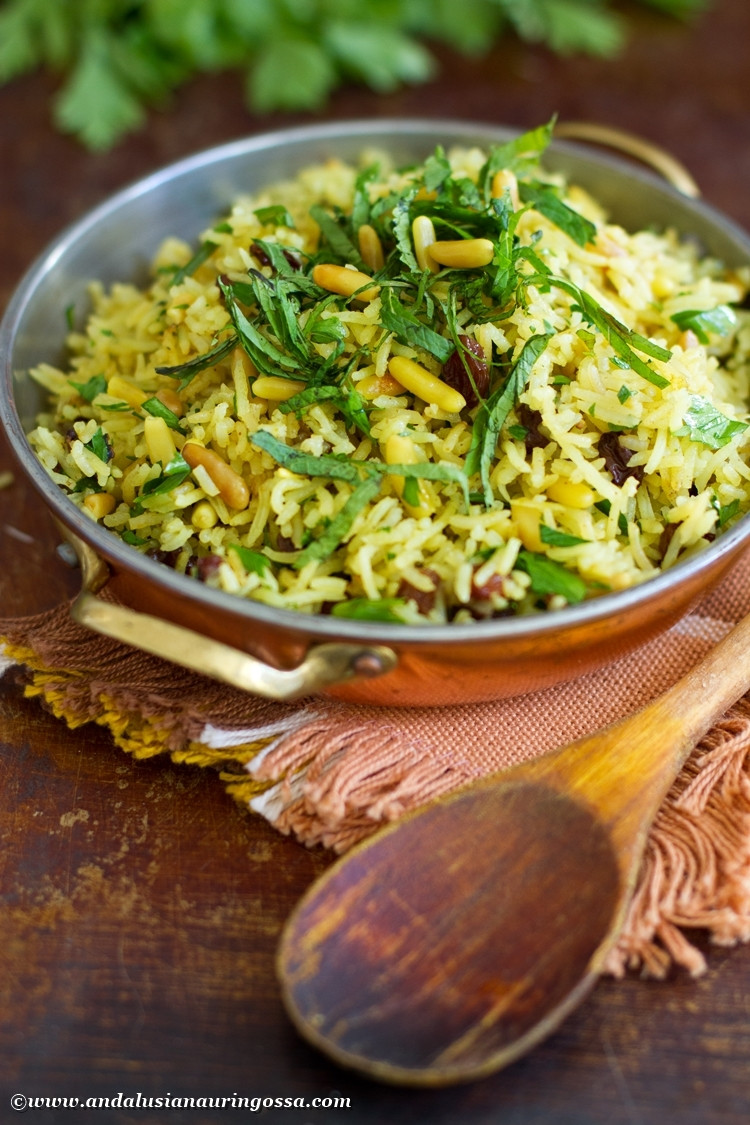 Mediterranean Rice Pilaf
 Under the Andalusian Sun food wine and travel blog