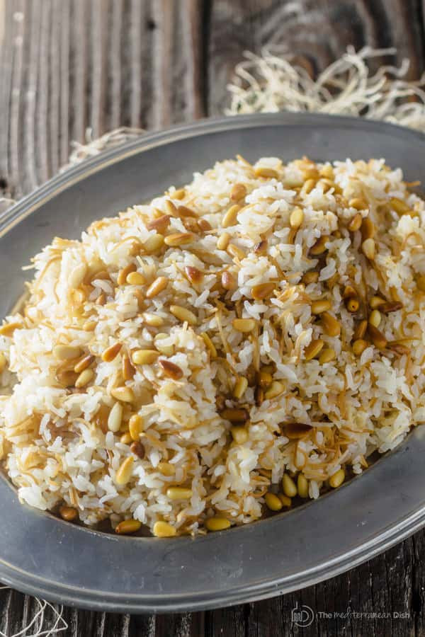 Mediterranean Rice Pilaf
 Lebanese Rice with Vermicelli